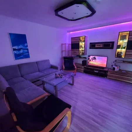 公寓 Haus Sonberg Mit Garten, Pool, Fasssauna, Semi Detached House With Garden 德意志兰茨贝格