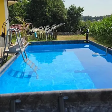 Haus Sonberg Mit Garten, Pool, Fasssauna, Semi Detached House With Garden *